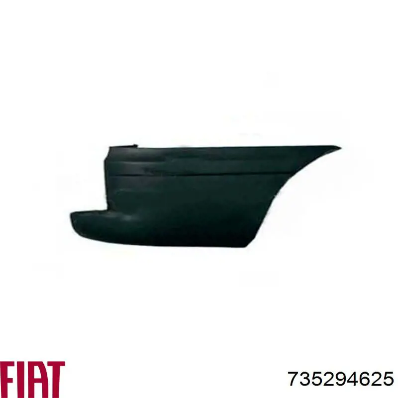 735294625 Fiat/Alfa/Lancia Ікло заднього бампера праве