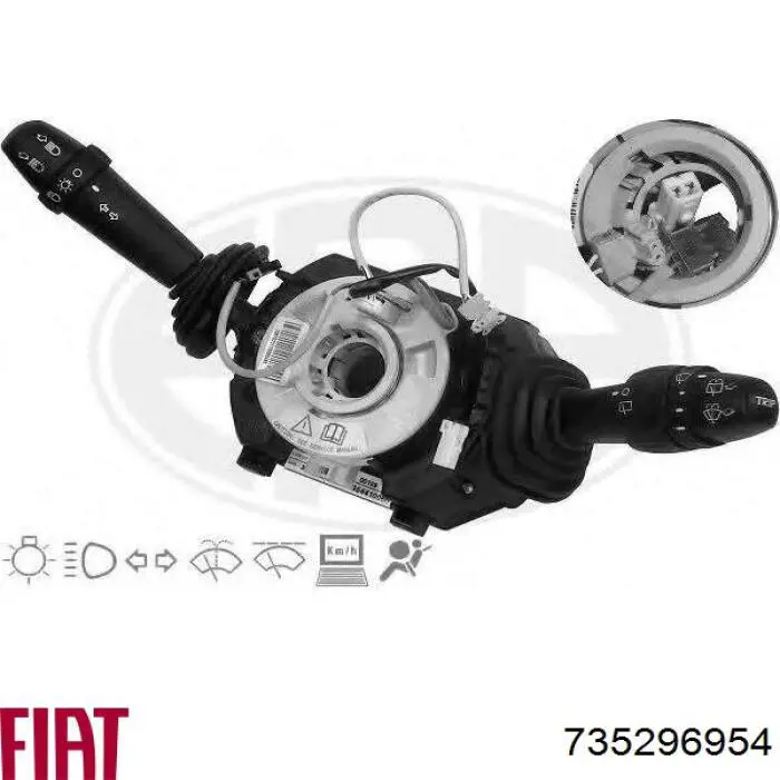 Перемикач підрульовий, правий Fiat/Alfa/Lancia 735296954 ціна, від 287.80 USD