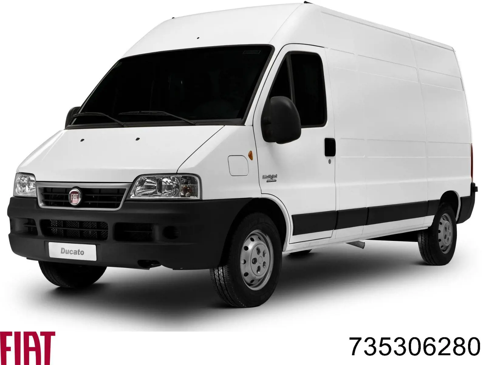  Молдинг задніх лівих дверей Fiat Ducato 2