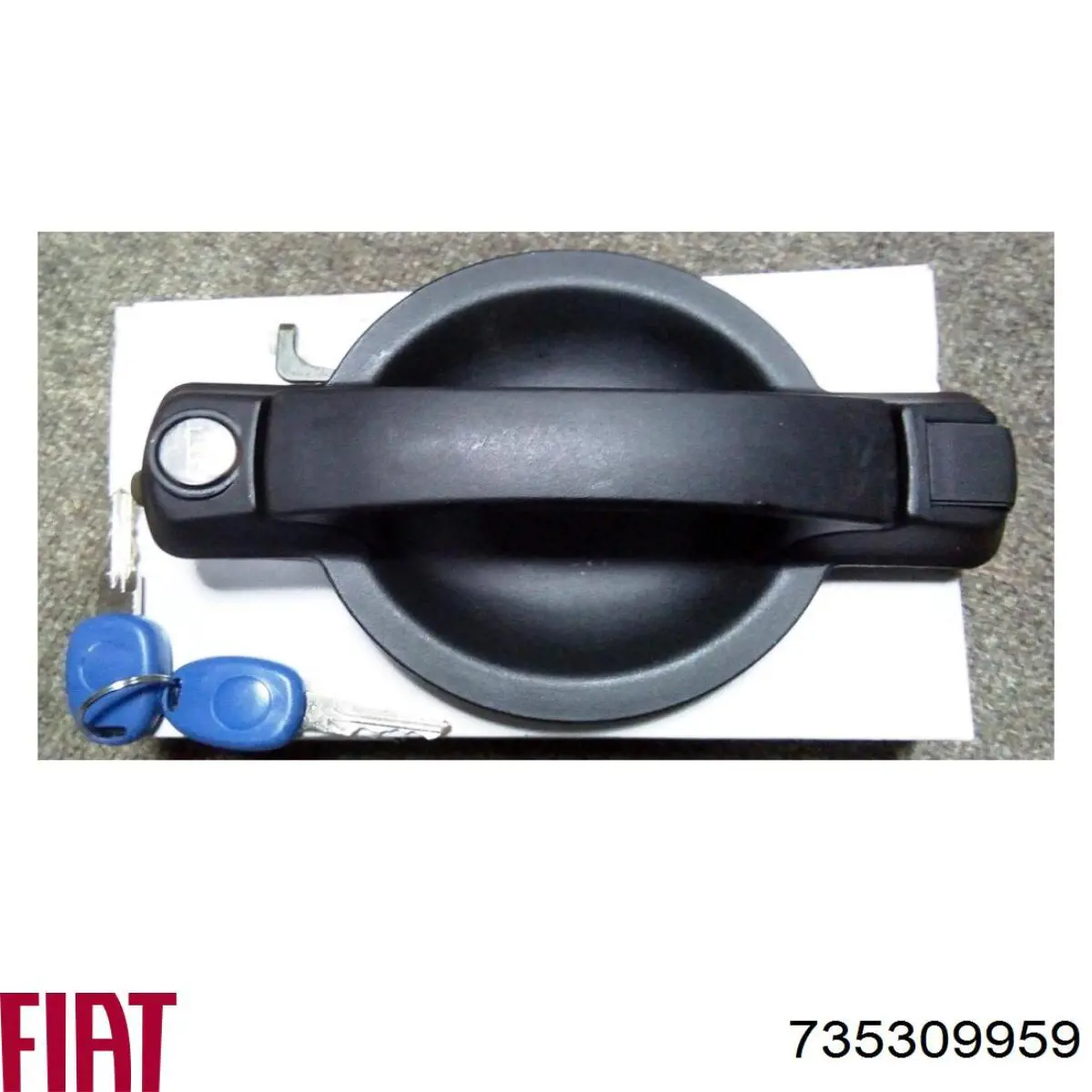 Ручка передньої двері зовнішня права Fiat/Alfa/Lancia 0735309959 ціна, від 22.81 USD