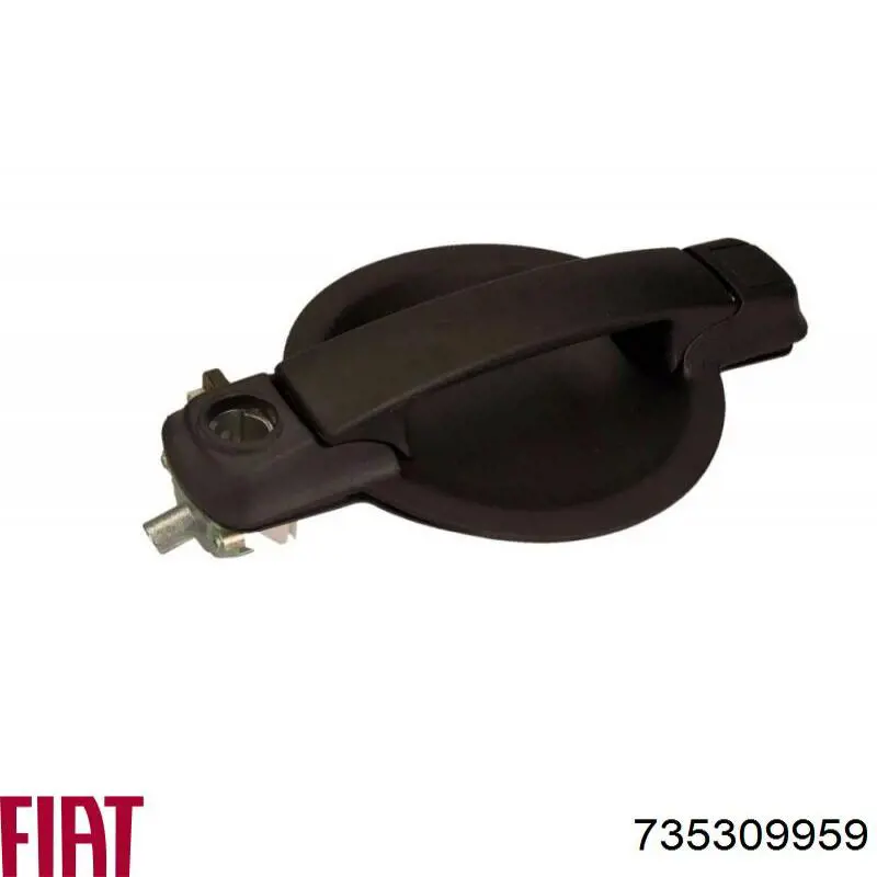 0735309959 Fiat/Alfa/Lancia Ручка передніх дверей зовнішня, права