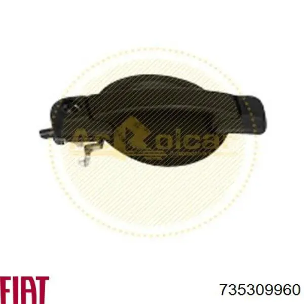 Ручка передньої двері зовнішня ліва Fiat/Alfa/Lancia 735309960 ціна, від 18.87 USD
