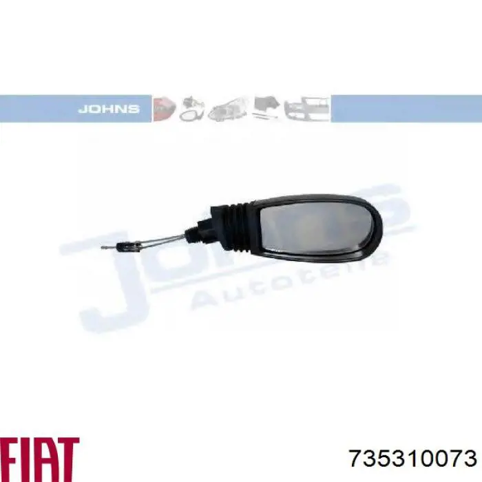 Праве бічне дзеркало Fiat/Alfa/Lancia 735310073 ціна, від 19.92 USD