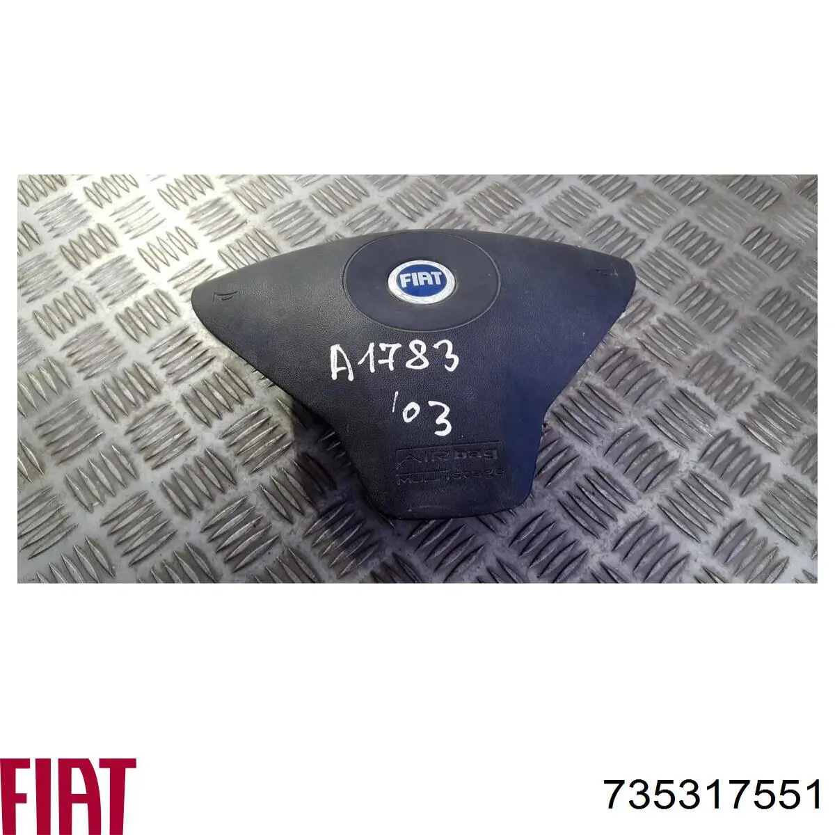 Подушка Айрбег водія Fiat/Alfa/Lancia 735317551 ціна, від 8.44 USD