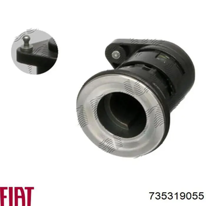 Лічинка замка передніх правих дверей Magneti Marelli 350105007900