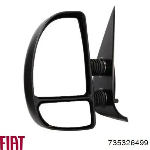 Ліве бокове дзеркало 735326499 Fiat/Alfa/Lancia