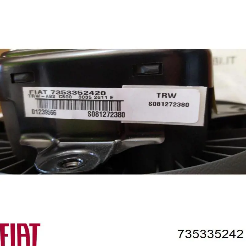 Подушка в кермі Fiat/Alfa/Lancia 735278157 ціна, від 544.60 USD