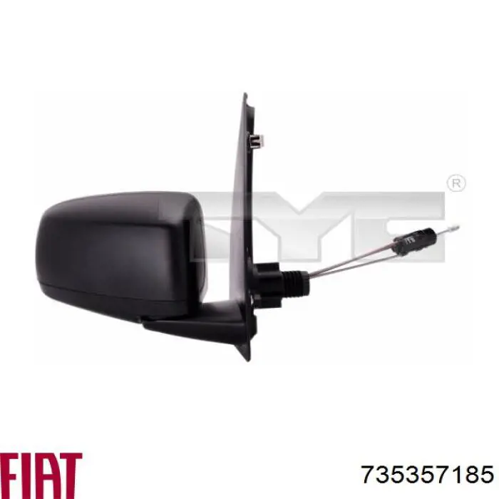 735357185 Fiat/Alfa/Lancia Праве дзеркало заднього виду