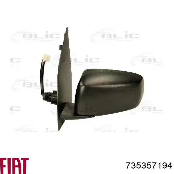 735357194 Fiat/Alfa/Lancia Дзеркало заднього виду, ліве