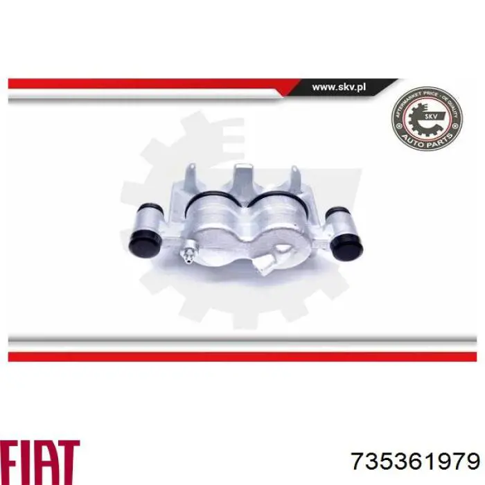 Купити 735361979 Fiat/Alfa/Lancia Супорт гальмівний передній правий