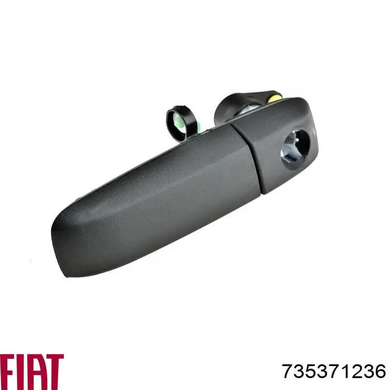 Купити 735371236 Fiat/Alfa/Lancia Ручка передньої двері зовнішня ліва