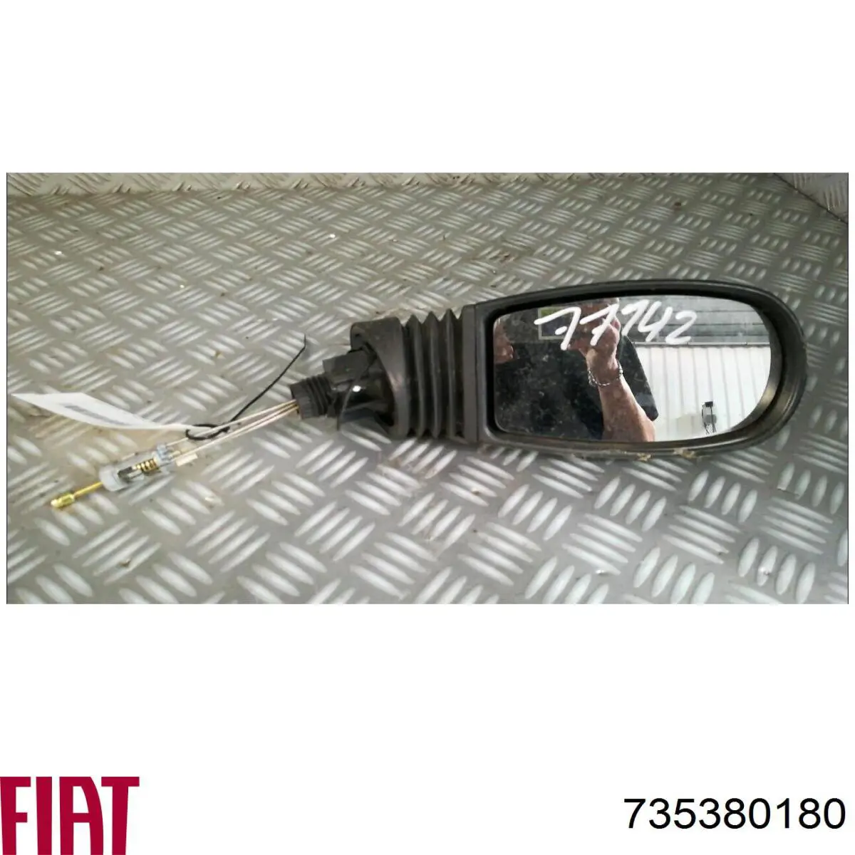 Праве бічне дзеркало Fiat/Alfa/Lancia 735341142 ціна, від 134.88 USD