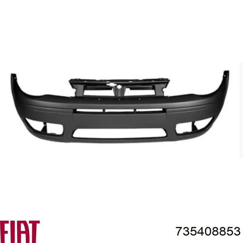 Передній бампер 735408853 Fiat/Alfa/Lancia