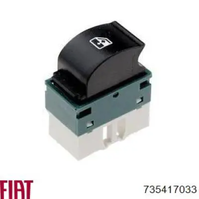 Купити 735417033 Fiat/Alfa/Lancia Кнопковий блок керування склопідіймачами передній лівий
