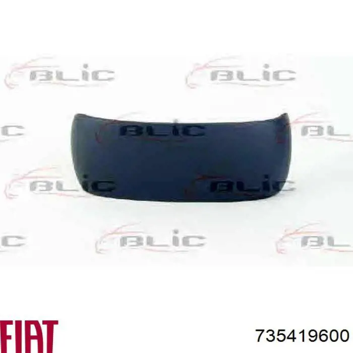 Купити 735419600 Fiat/Alfa/Lancia Накладка/кришка дзеркала заднього виду, ліва