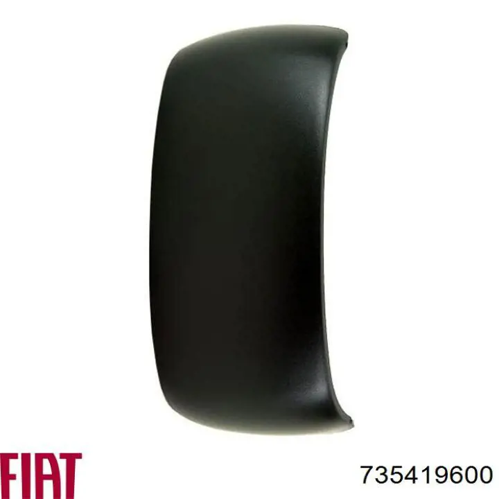 Накладка лівого бокового дзеркала Fiat/Alfa/Lancia 735419600 ціна, від 8.80 USD