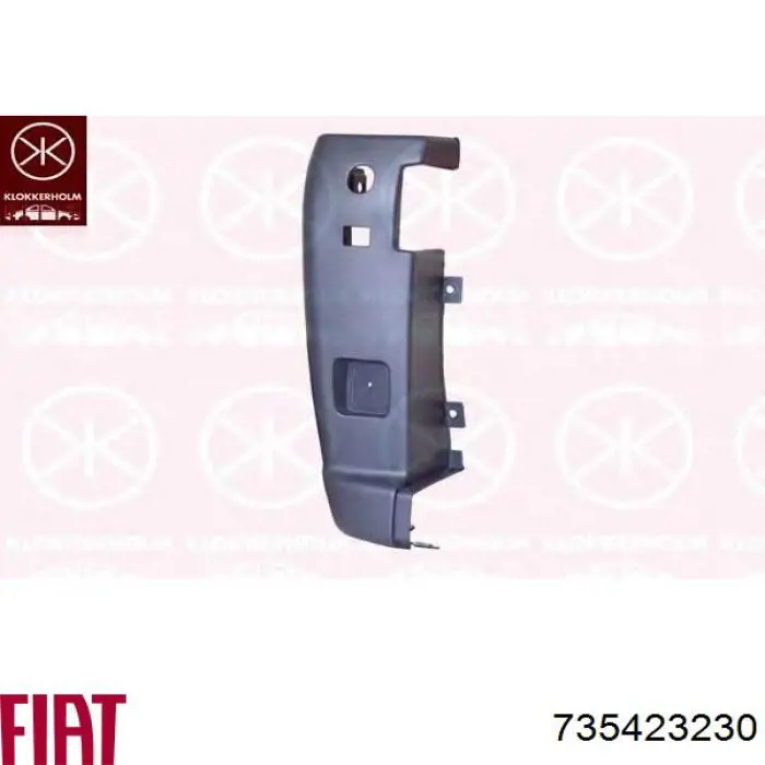 Купити 735423230 Fiat/Alfa/Lancia Бампер задній, права частина