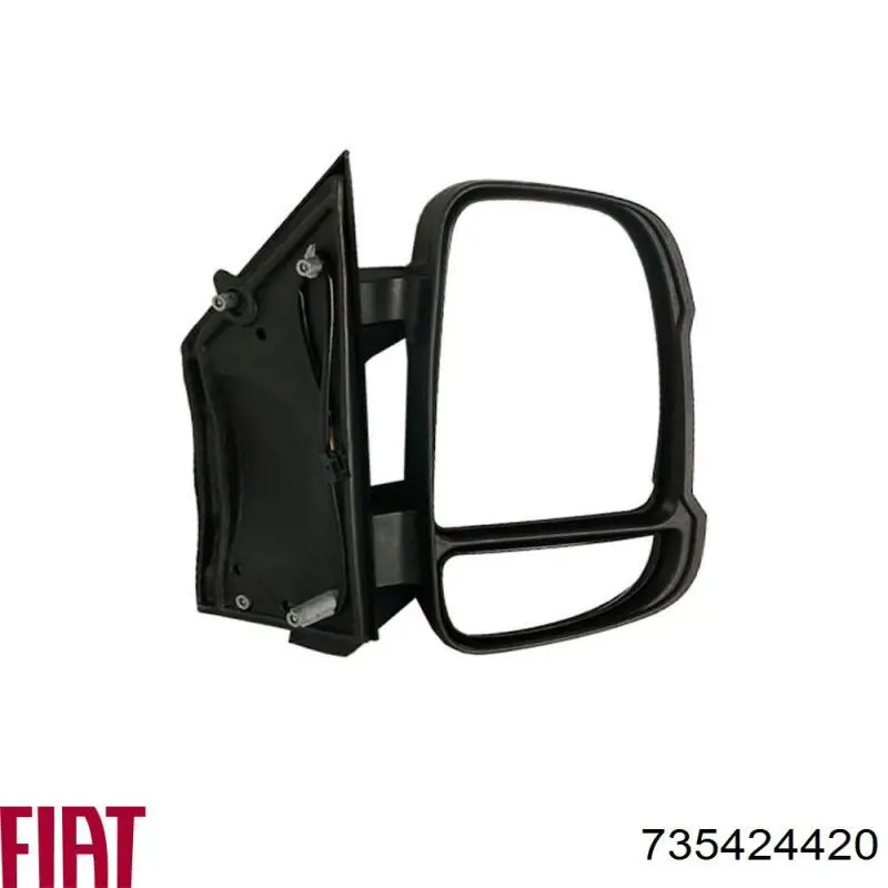 Ліве бокове дзеркало 735424420 Fiat/Alfa/Lancia
