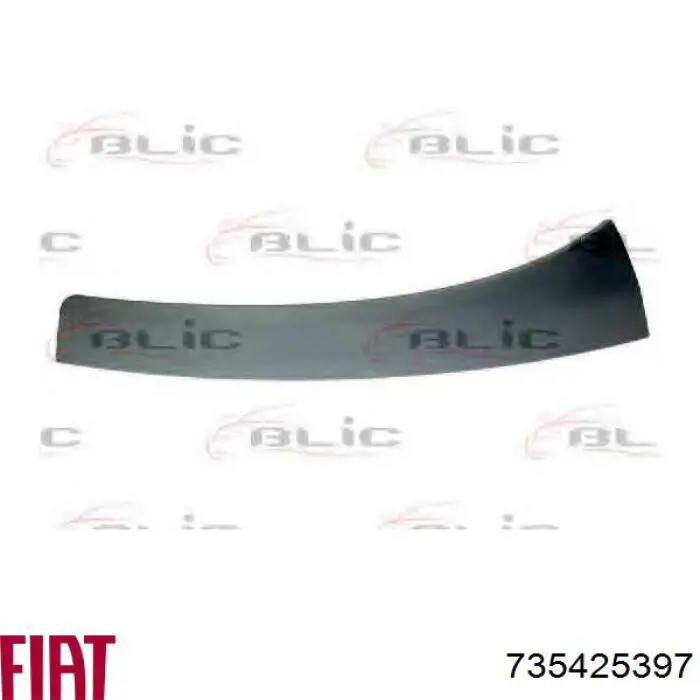 Вія (накладка) лівої фари Polcar 5770061 ціна, від 13.47 USD