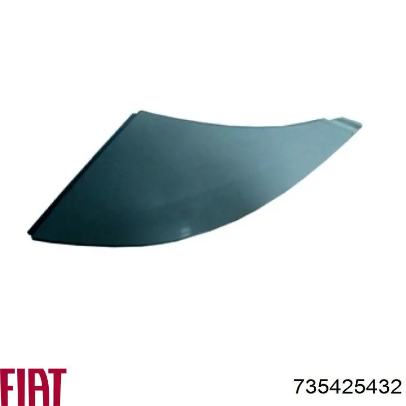 Купити 735425432 Fiat/Alfa/Lancia Молдинг фари, правої