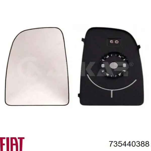 Дзеркало праве 735440388 Fiat/Alfa/Lancia