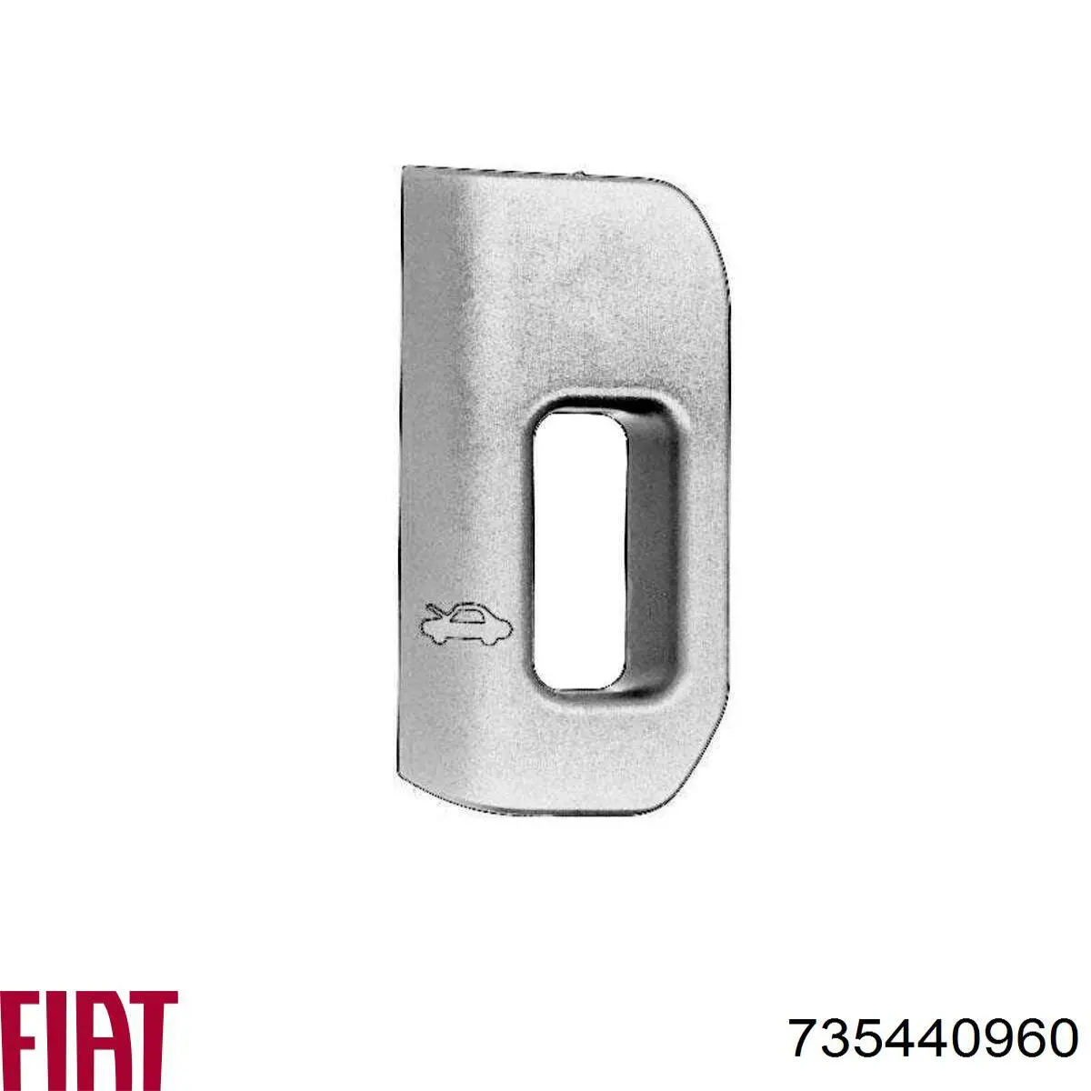 Ручка відкриття капота Fiat/Alfa/Lancia 735440960 ціна, від 22.39 USD