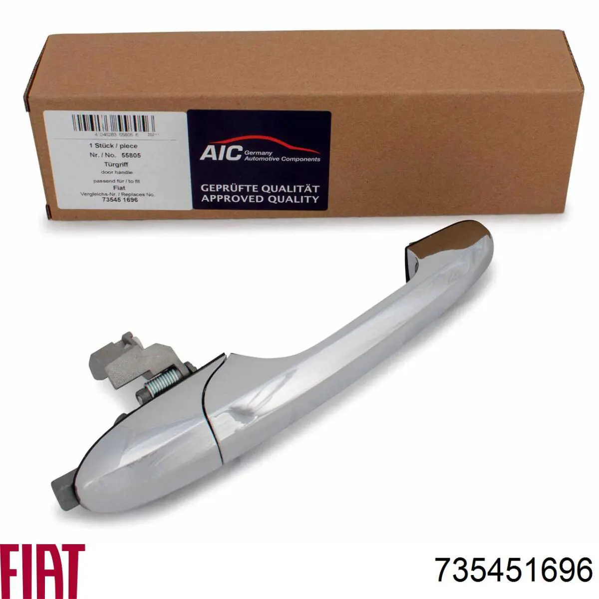 Купити 735451696 Fiat/Alfa/Lancia Ручка передньої двері зовнішня права