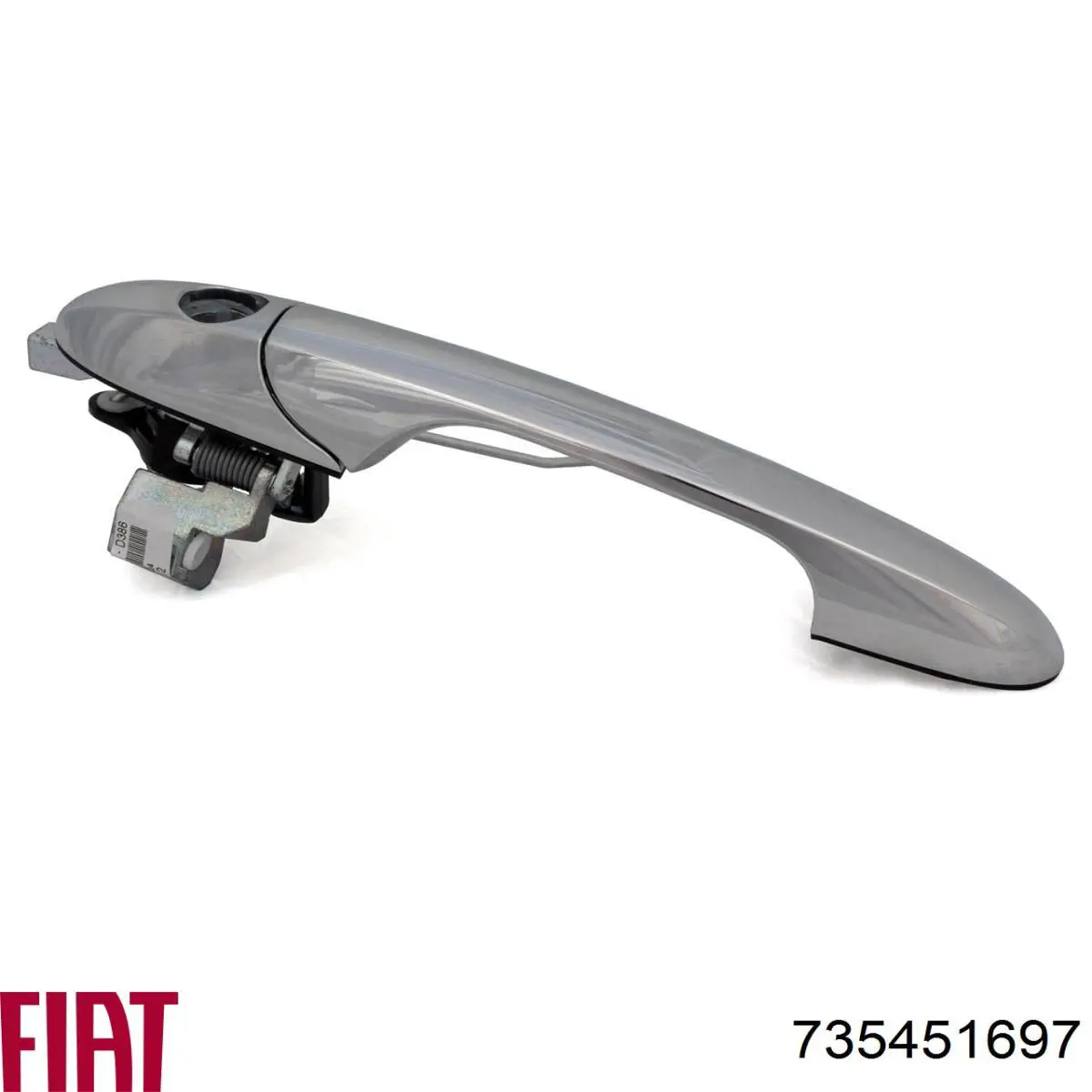 Ручка передньої двері зовнішня ліва Fiat/Alfa/Lancia 735451697 ціна, від 41.13 USD