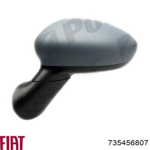 Купити 735456807 Fiat/Alfa/Lancia Накладка/кришка дзеркала заднього виду, ліва