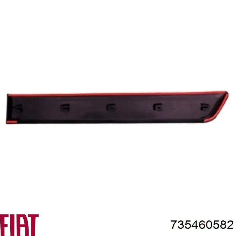 Молдинг задніх правих дверей, нижній Polcar 30850041 ціна, від 9.44 USD