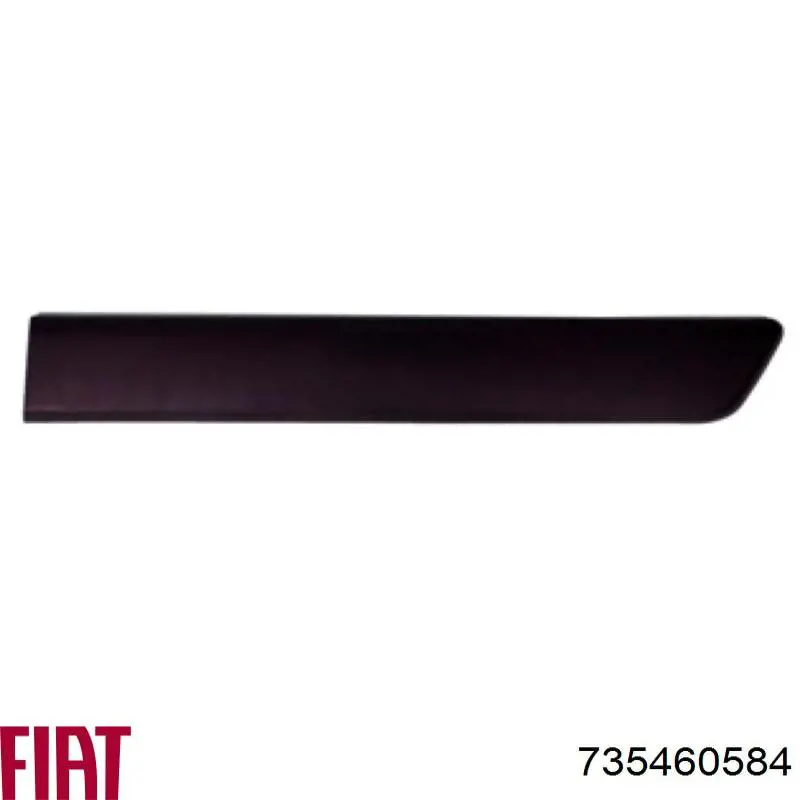 735460584 Fiat/Alfa/Lancia Накладка задніх лівих дверей, нижня