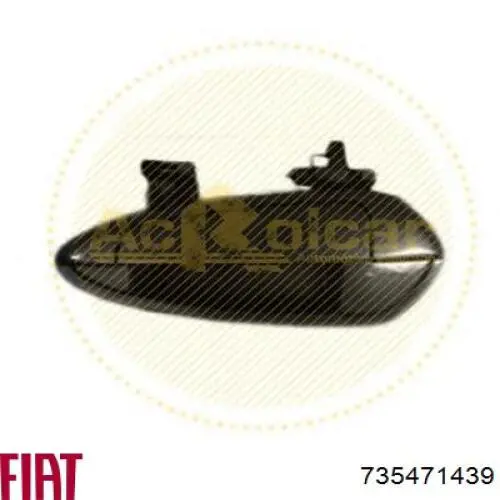 735471439 Fiat/Alfa/Lancia Ручка передніх дверей зовнішня, права
