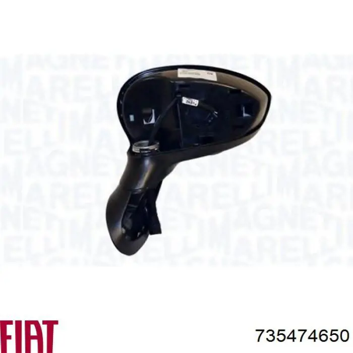 Ліве бічне дзеркало Fiat/Alfa/Lancia 735474650 ціна, від 29.85 USD