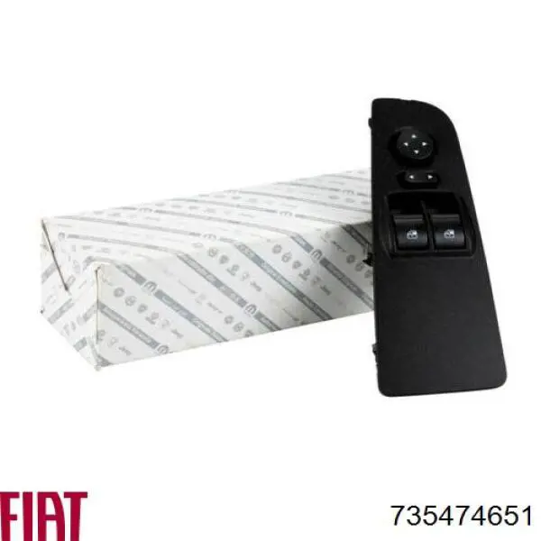 735474651 Fiat/Alfa/Lancia Кнопки переднього лівого склопід'ємника