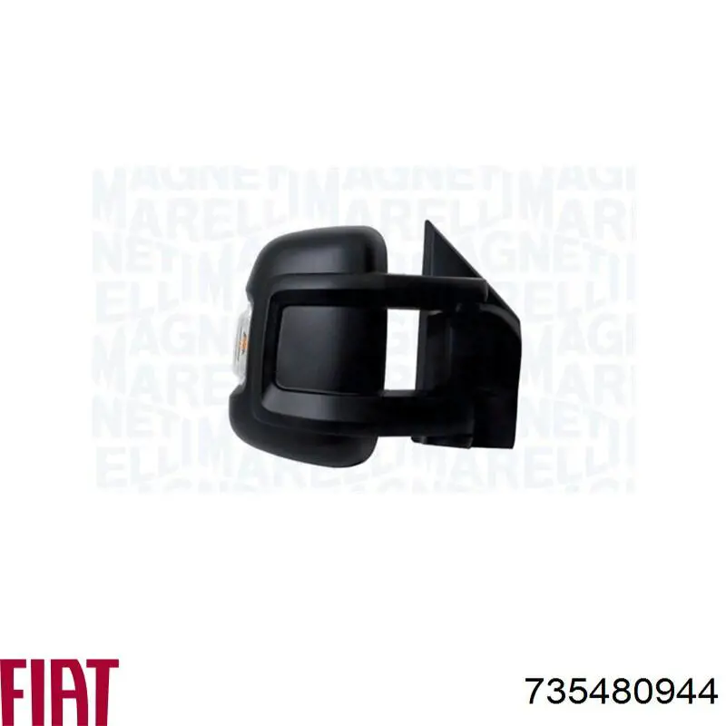 Ліве бічне дзеркало Fiat/Alfa/Lancia 735480944 ціна, від 103.33 USD