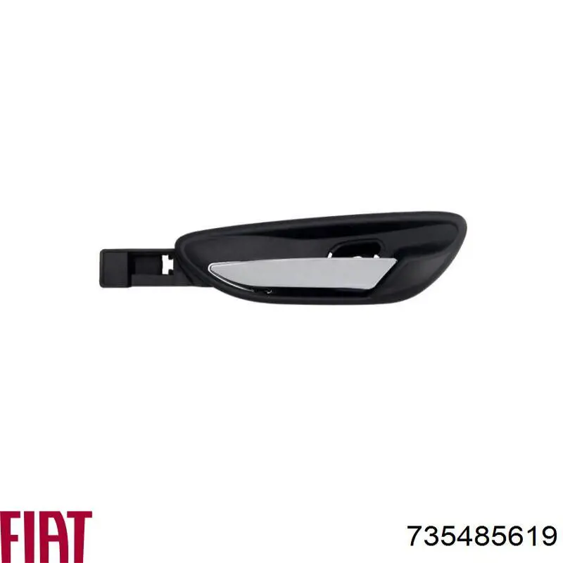 Купити 735485619 Fiat/Alfa/Lancia Ручка передньої двері зовнішня права
