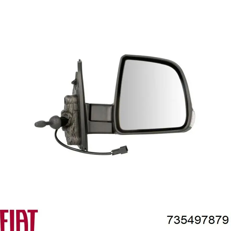 Праве бічне дзеркало Fiat/Alfa/Lancia 735497879 ціна, від 49.18 USD