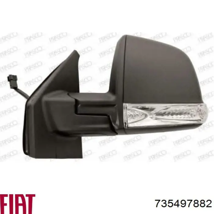 735497882 Fiat/Alfa/Lancia Дзеркало заднього виду, ліве