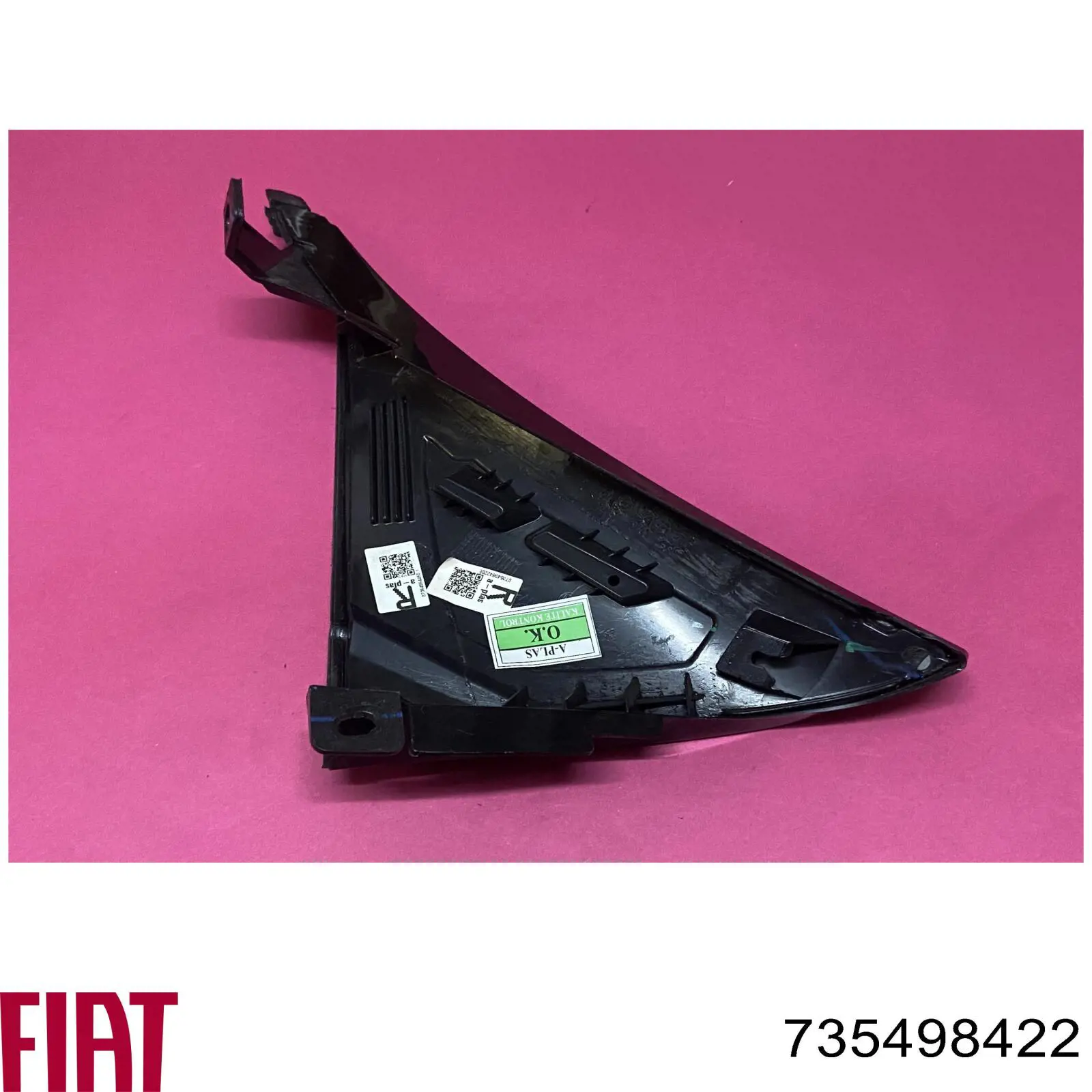 735498422 Fiat/Alfa/Lancia Накладка передньої правої двері