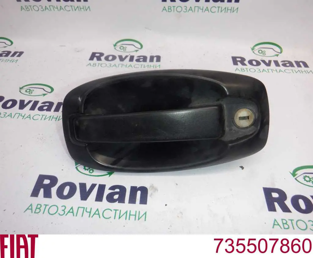735507860 Fiat/Alfa/Lancia Ручка дверей бічних/зсувних, зовнішня ліва
