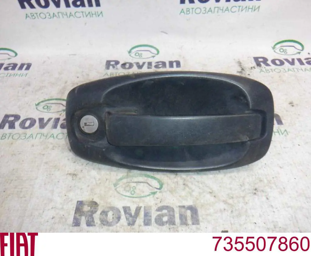 Купити 735507860 Fiat/Alfa/Lancia Ручка двері бічної/зсувної зовнішня ліва