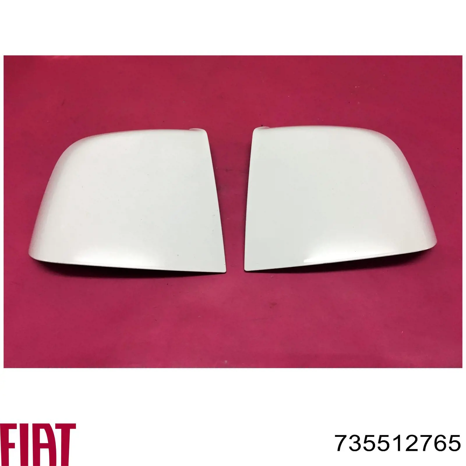 735512765 Fiat/Alfa/Lancia Накладка водійського дзеркала