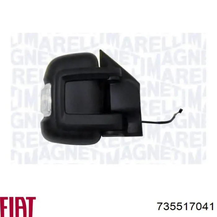 Праве бічне дзеркало Fiat/Alfa/Lancia 735517041 ціна, від 102.35 USD