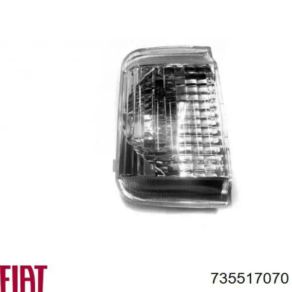 735517070 Fiat/Alfa/Lancia Дзеркало заднього виду, ліве