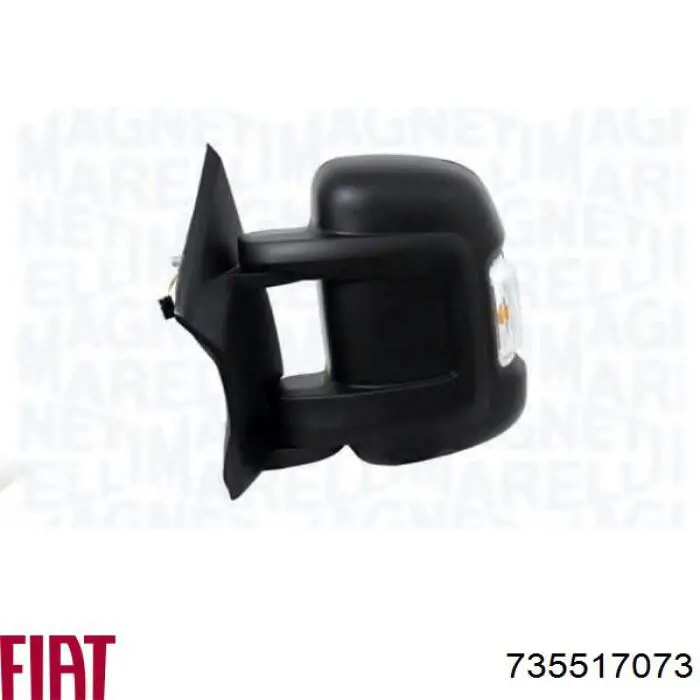 Ліве бокове дзеркало 735517073 Fiat/Alfa/Lancia