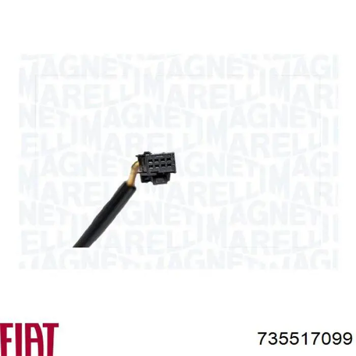 Ліве бокове дзеркало 735517099 Fiat/Alfa/Lancia