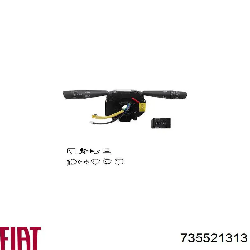 Купити 735521313 Fiat/Alfa/Lancia Підрульовий перемикач