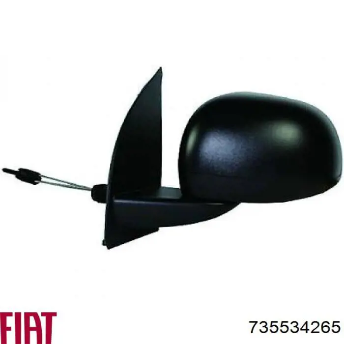 Праве бічне дзеркало Fiat/Alfa/Lancia 735534265 ціна, від 32.87 USD