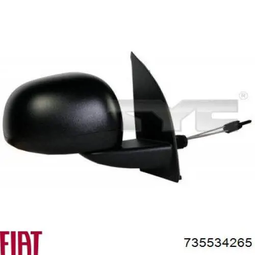 735534265 Fiat/Alfa/Lancia Праве дзеркало заднього виду