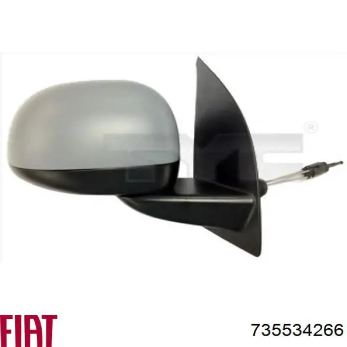 Купити 735534266 Fiat/Alfa/Lancia Бічне дзеркало заднього виду ліве